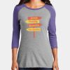 Women's Perfect Tri ® 3/4 Sleeve Raglan Thumbnail