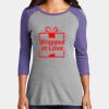 Women's Perfect Tri ® 3/4 Sleeve Raglan Thumbnail