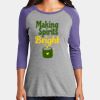 Women's Perfect Tri ® 3/4 Sleeve Raglan Thumbnail