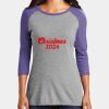 Women's Perfect Tri ® 3/4 Sleeve Raglan Thumbnail