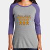 Women's Perfect Tri ® 3/4 Sleeve Raglan Thumbnail