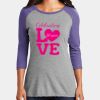 Women's Perfect Tri ® 3/4 Sleeve Raglan Thumbnail