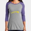 Women's Perfect Tri ® 3/4 Sleeve Raglan Thumbnail