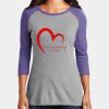 Women's Perfect Tri ® 3/4 Sleeve Raglan Thumbnail