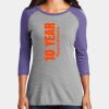 Women's Perfect Tri ® 3/4 Sleeve Raglan Thumbnail