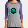 Women's Perfect Tri ® 3/4 Sleeve Raglan Thumbnail