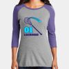 Women's Perfect Tri ® 3/4 Sleeve Raglan Thumbnail