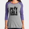 Women's Perfect Tri ® 3/4 Sleeve Raglan Thumbnail