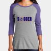 Women's Perfect Tri ® 3/4 Sleeve Raglan Thumbnail