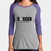 Women's Perfect Tri ® 3/4 Sleeve Raglan Thumbnail