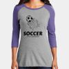 Women's Perfect Tri ® 3/4 Sleeve Raglan Thumbnail