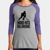 Women's Perfect Tri ® 3/4 Sleeve Raglan Thumbnail