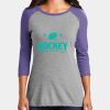 Women's Perfect Tri ® 3/4 Sleeve Raglan Thumbnail