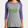 Women's Perfect Tri ® 3/4 Sleeve Raglan Thumbnail