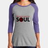 Women's Perfect Tri ® 3/4 Sleeve Raglan Thumbnail