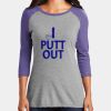 Women's Perfect Tri ® 3/4 Sleeve Raglan Thumbnail