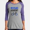Women's Perfect Tri ® 3/4 Sleeve Raglan Thumbnail
