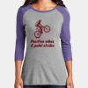 Women's Perfect Tri ® 3/4 Sleeve Raglan Thumbnail