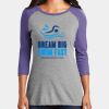 Women's Perfect Tri ® 3/4 Sleeve Raglan Thumbnail