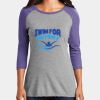 Women's Perfect Tri ® 3/4 Sleeve Raglan Thumbnail
