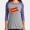 Women's Perfect Tri ® 3/4 Sleeve Raglan Thumbnail