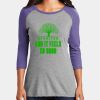 Women's Perfect Tri ® 3/4 Sleeve Raglan Thumbnail