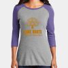 Women's Perfect Tri ® 3/4 Sleeve Raglan Thumbnail