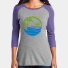 Women's Perfect Tri ® 3/4 Sleeve Raglan Thumbnail