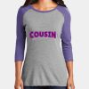 Women's Perfect Tri ® 3/4 Sleeve Raglan Thumbnail