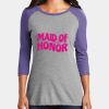 Women's Perfect Tri ® 3/4 Sleeve Raglan Thumbnail