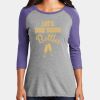 Women's Perfect Tri ® 3/4 Sleeve Raglan Thumbnail