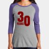 Women's Perfect Tri ® 3/4 Sleeve Raglan Thumbnail