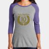 Women's Perfect Tri ® 3/4 Sleeve Raglan Thumbnail