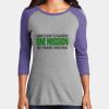 Women's Perfect Tri ® 3/4 Sleeve Raglan Thumbnail