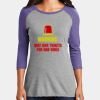 Women's Perfect Tri ® 3/4 Sleeve Raglan Thumbnail