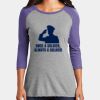 Women's Perfect Tri ® 3/4 Sleeve Raglan Thumbnail