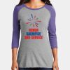 Women's Perfect Tri ® 3/4 Sleeve Raglan Thumbnail
