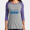 Women's Perfect Tri ® 3/4 Sleeve Raglan Thumbnail