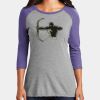 Women's Perfect Tri ® 3/4 Sleeve Raglan Thumbnail