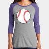 Women's Perfect Tri ® 3/4 Sleeve Raglan Thumbnail