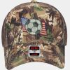 OTTO CAP Camouflage 6 Panel Low Profile Mesh Back Trucker Hat Thumbnail