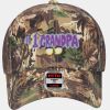 OTTO CAP Camouflage 6 Panel Low Profile Mesh Back Trucker Hat Thumbnail
