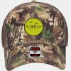 OTTO CAP® Camouflage 6 Panel Low Profile Mesh Back Trucker Hat Thumbnail