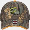 OTTO CAP Camouflage 6 Panel Low Profile Mesh Back Trucker Hat Thumbnail