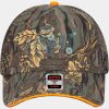 OTTO CAP Camouflage 6 Panel Low Profile Mesh Back Trucker Hat Thumbnail