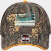 OTTO CAP Camouflage 6 Panel Low Profile Mesh Back Trucker Hat Thumbnail