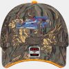 OTTO CAP Camouflage 6 Panel Low Profile Mesh Back Trucker Hat Thumbnail