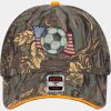 OTTO CAP Camouflage 6 Panel Low Profile Mesh Back Trucker Hat Thumbnail