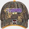 OTTO CAP Camouflage 6 Panel Low Profile Mesh Back Trucker Hat Thumbnail