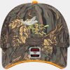 OTTO CAP Camouflage 6 Panel Low Profile Mesh Back Trucker Hat Thumbnail